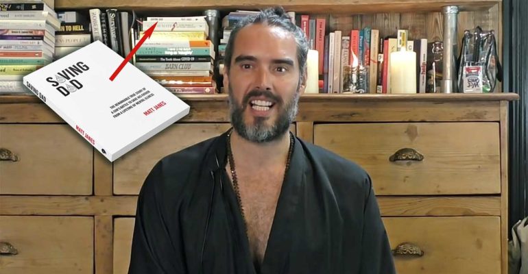 russell brand reading saving dad