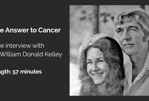 dr william donald kelley one answer to cancer